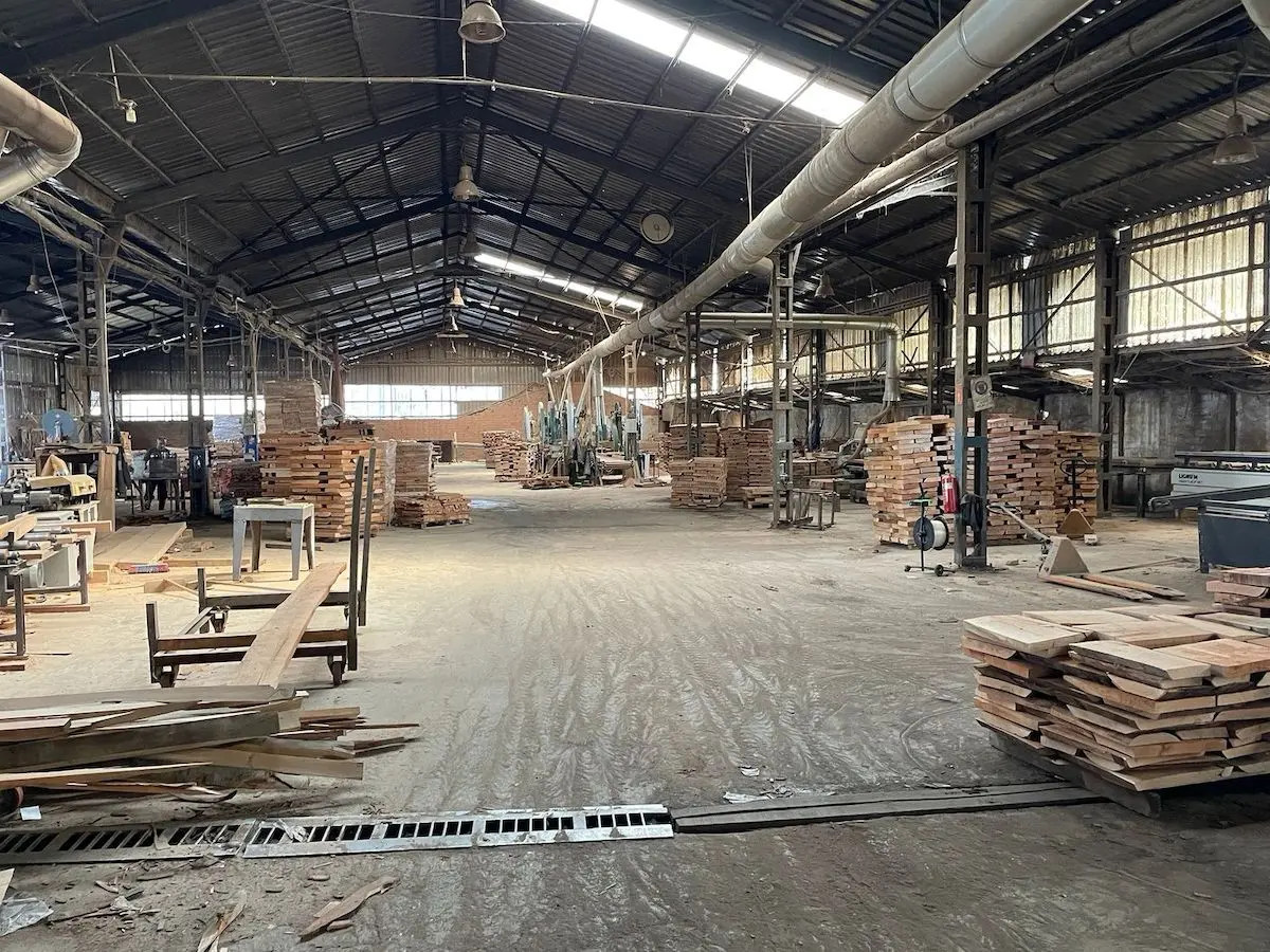 Lumber factory in Turkey